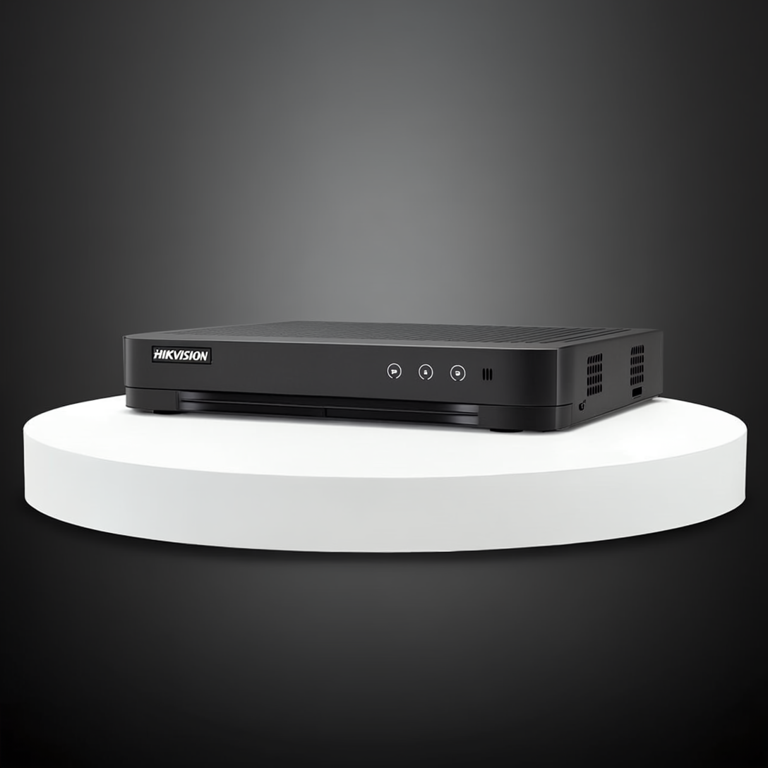 TurboSmart 4 DVR: DVR 4 Canales TurboHD + 1 Canal IP / 2 Megapixel (1080p) Lite / Acusense Lite (Evita Falsas Alarmas) / Audio / H.265+