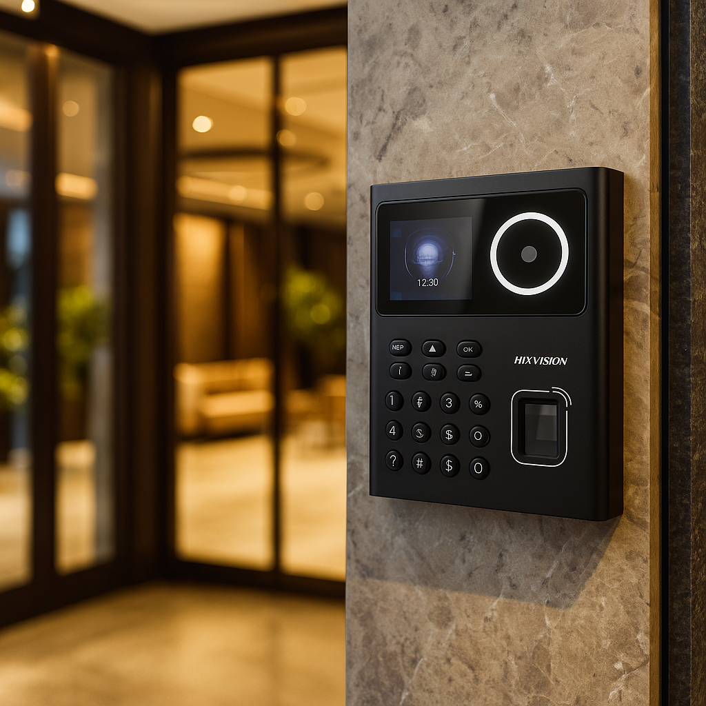 FaceLock Pro: HIKVISION DS-K1T320EFWX-B Terminal Min Moe WiFi Administrable por Nube / Acceso y Asistencia / Huella, Facial y Tarjetas MIFARE / 500 rostros y 1,000 Huellas y Tarjetas / Detección de Cubrebocas - Imagen 6