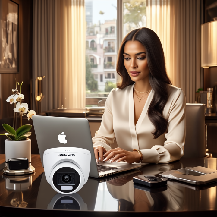 IntechCam 3K Vision: 3K Smart Hybrid Light Audio Indoor Fixed Turret Camera - Imagen 5